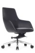 Кресло для персонала Riva Design Soul M B1908 черная кожа