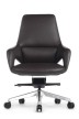 Кресло для персонала Riva Design Aura-M FK005-В темно-коричневая кожа - 1