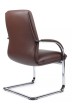 Конференц-кресло Riva Design Pablo-CF C2216-1 коричневая кожа - 4