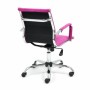Кресло для персонала TetChair URBAN-LOW фиолетовый флок - 3