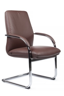 Конференц-кресло Riva Design Pablo-CF C2216-1 коричневая кожа